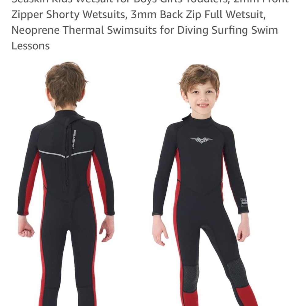 Seaskin Kids Wetsuit Full length New without Tags